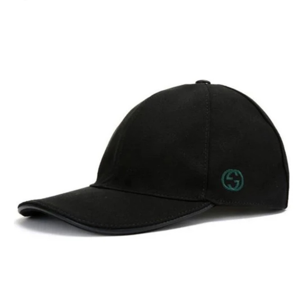 Authentic Gucci Black Cap with Green and Red Stripe - Picture 5 of 10